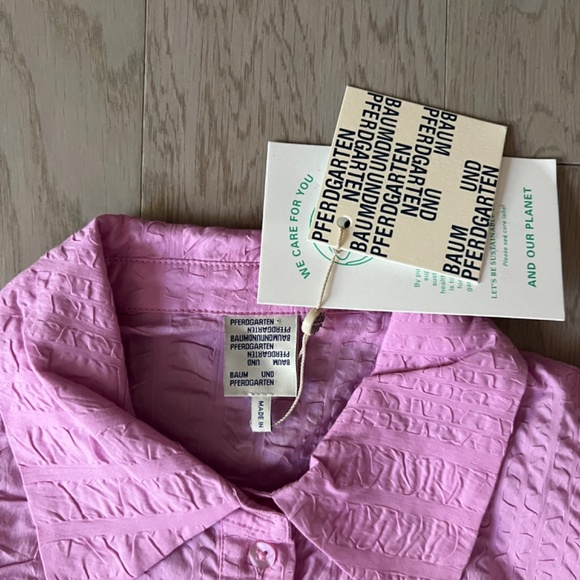 Baum & Pferdgarten  Pink Blouse - women's 36/S - Picture 2 of 4